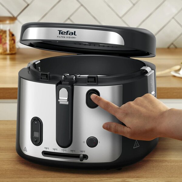 Filtra Vision+ Olejová fritéza, čierna TEFAL FF2588E0