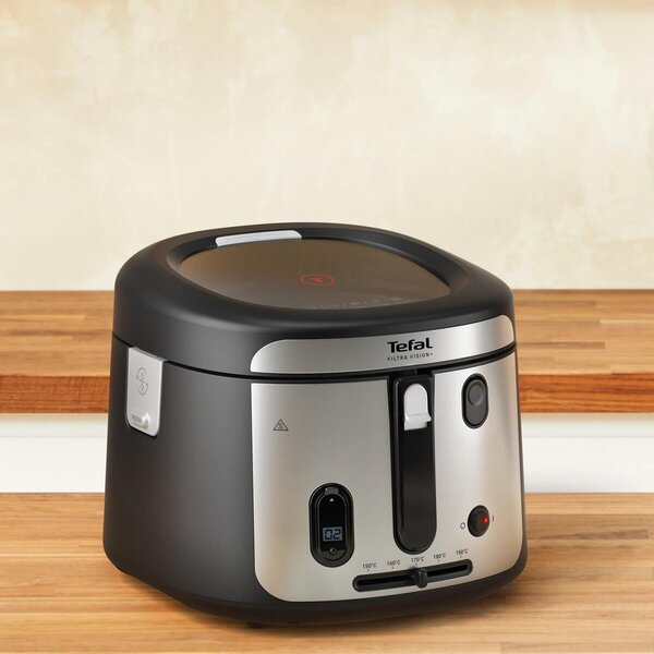Filtra Vision+ Olejová fritéza, čierna TEFAL FF2588E0