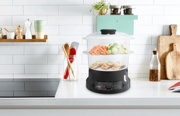 Mini Compact Parný hrniec 6 l, čierny TEFAL VC139810