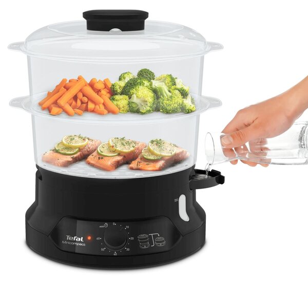 Mini Compact Parný hrniec 6 l, čierny TEFAL VC139810