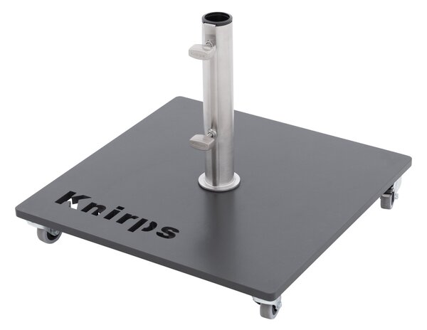 KNIRPS 50 kg - pojazdný oceľový stojan na slnečník s kolieskami