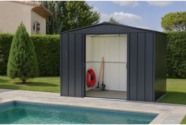 Titan Top Záhradný domček 4,7 m², antracit DURAMAX 50010