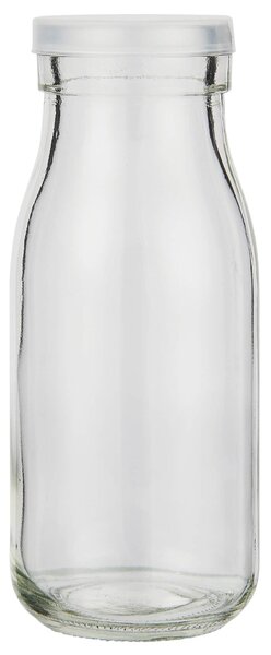 Sklenená fľaštička s viečkom Clear Glass 250 ml