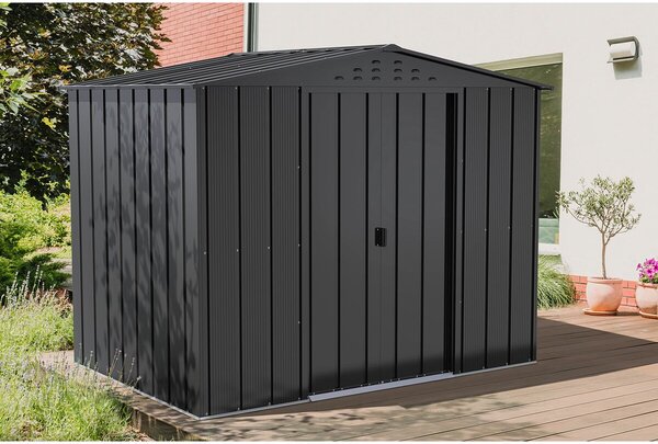 Titan Top Záhradný domček 4,7 m², antracit DURAMAX 50010
