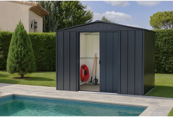 Titan Top Záhradný domček 4,7 m², antracit DURAMAX 50010