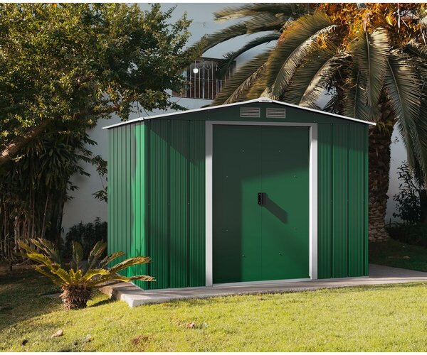 Titan Eco Záhradný domček 4,7 m², zelený DURAMAX 61161