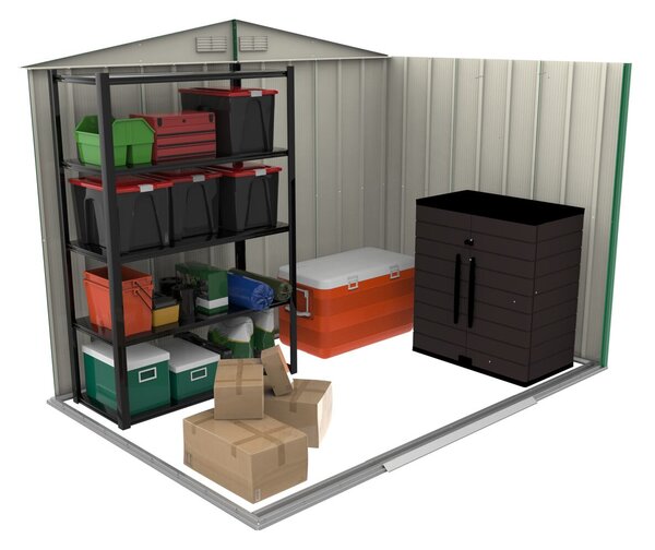 Titan Eco Záhradný domček 4,7 m², zelený DURAMAX 61161