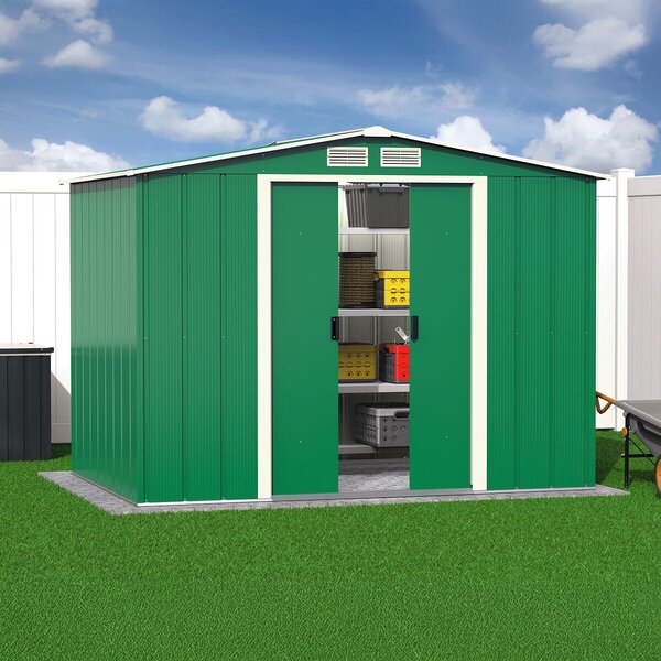 Titan Eco Záhradný domček 4,7 m², zelený DURAMAX 61161