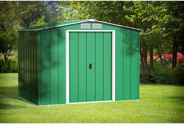 Titan Eco Záhradný domček 4,7 m², zelený DURAMAX 61161