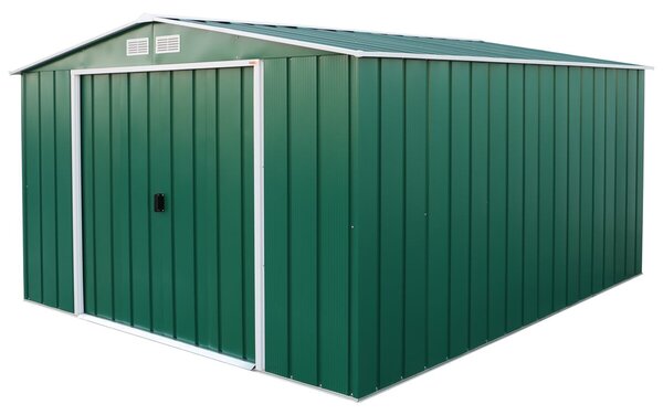 Colossus Eco XXL Záhradný domček 11,6 m², zelený DURAMAX 61361