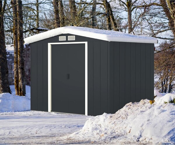 Titan Eco Záhradný domček 4,7 m², antracit DURAMAX 61151