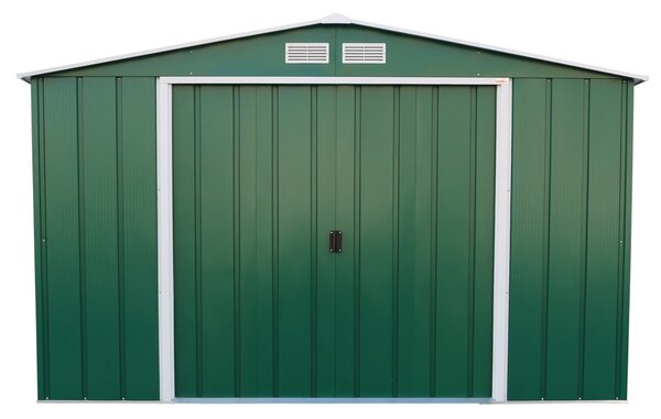 Colossus Eco XXL Záhradný domček 11,6 m², zelený DURAMAX 61361