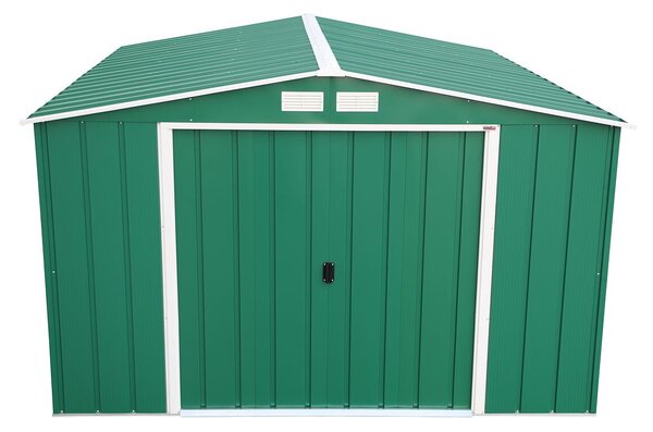 Colossus Eco XXL Záhradný domček 11,6 m², zelený DURAMAX 61361
