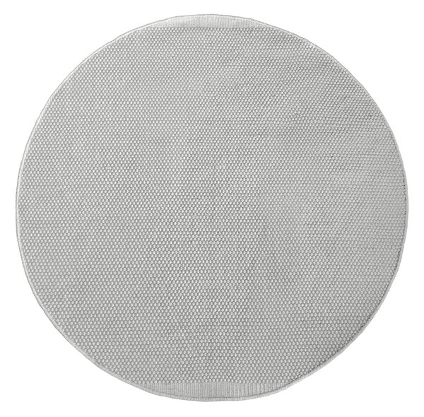 My Flair , Kusový koberec Wooly Dreamscape naturweiß kruh, 100x100 (priemer) kruh, biela, chodba / predsieň