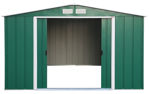 Colossus Eco XXL Záhradný domček 11,6 m², zelený DURAMAX 61361