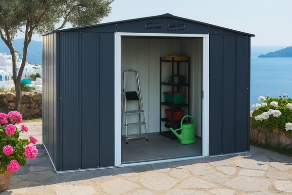 Titan Eco Záhradný domček 4,7 m², antracit DURAMAX 61151
