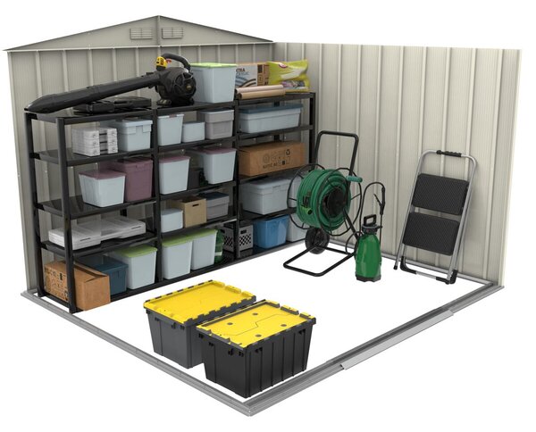 Titan Eco XL Záhradný domček 6,3 m², zelený DURAMAX 60161