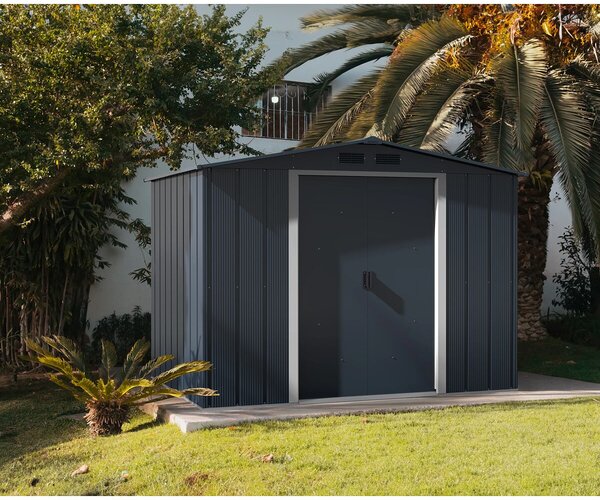 Titan Eco Záhradný domček 4,7 m², antracit DURAMAX 61151