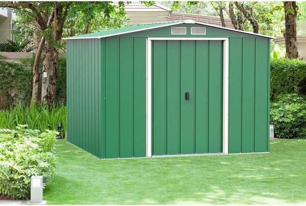 Titan Eco XL Záhradný domček 6,3 m², zelený DURAMAX 60161