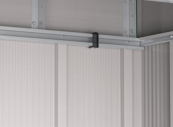 Pent Roof Eco Záhradný domček 2,5 m² + podlahové profily, antracit DURAMAX 50023