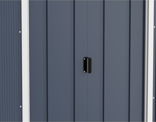 Pent Roof Eco Záhradný domček 2,5 m² + podlahové profily, antracit DURAMAX 50023