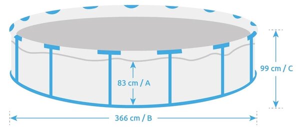 Florida Bazén 3,66 x 0,99 m bez príslušenstva MARIMEX 10340246