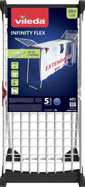 Infinity FLEX Sušiak na bielizeň 30 m VILEDA 168894
