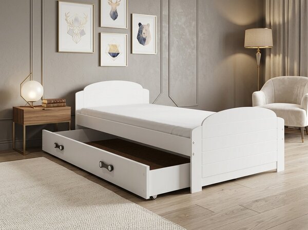 HRUŠKA Posteľ LILI 200x90 biela