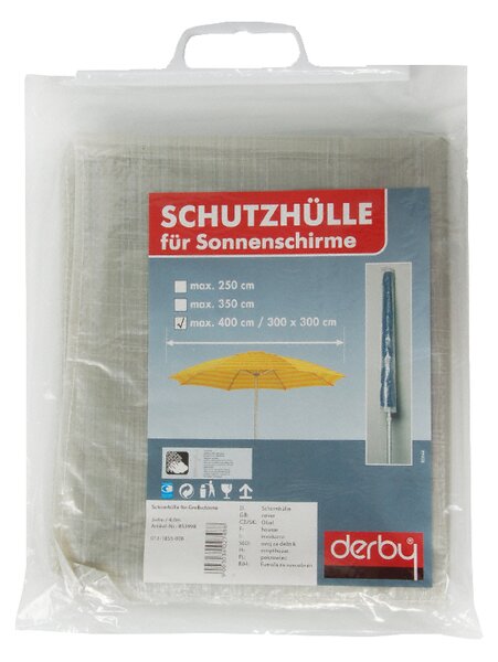 Derby Basic - ochranný obal pre stredové slnečníky do 400 cm a 300 x 300 cm