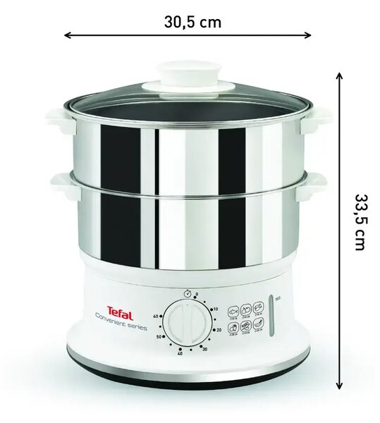 Elektrický parný varič Tefal Convenient Series VC145130