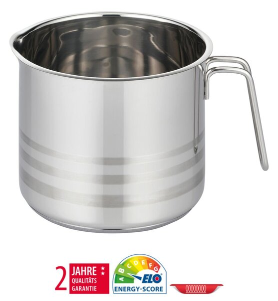 Brillant Hrniec na mlieko Ø 14 cm, 1,6 l, nerezový ELO BASIC 22414