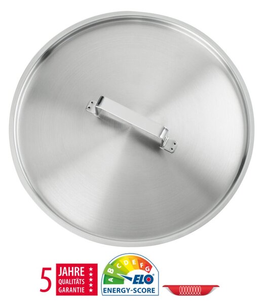 Profi Cuisine Pokrievka na hrniec Ø 16 cm, nerezová ELO 24016