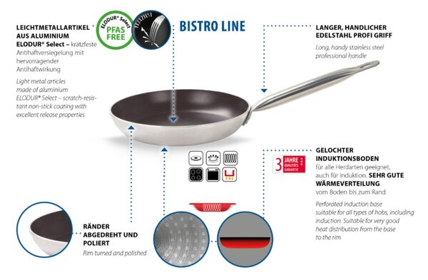 Bistro Line Hlboká panvica Ø 24 cm ELO 51654