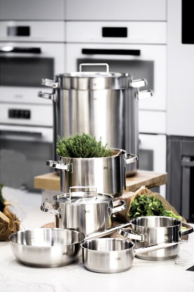 Profi Cuisine Hrniec Ø 24 cm, 6,5 l, nerezový ELO 24224