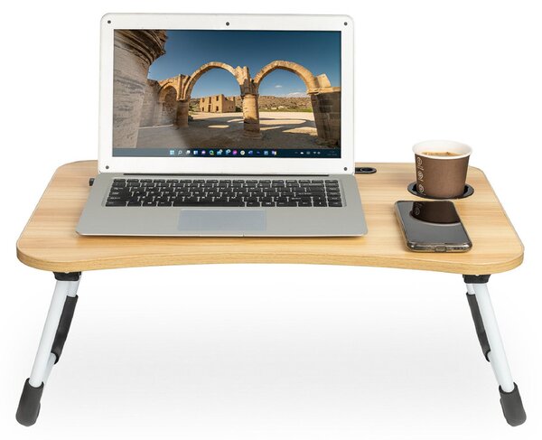Skladací stolík pod notebook na posteľ
