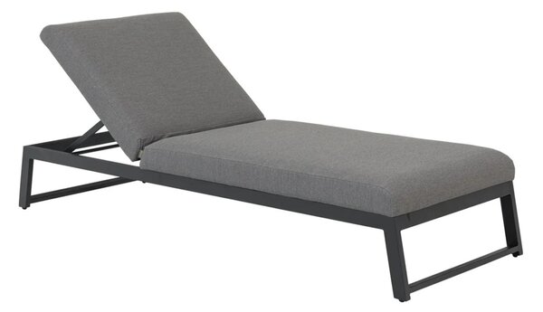 Doppler MELIA LIKA-TEX® záhradné ležadlo sivé Doppler