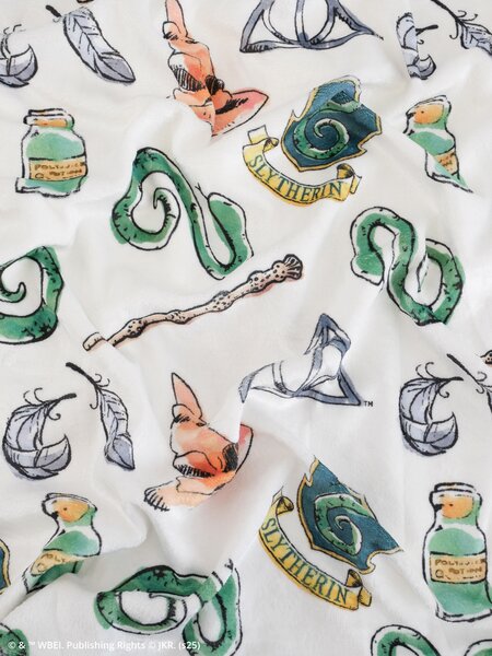 Obliečky mikroplyš Harry Potter - Slizolin