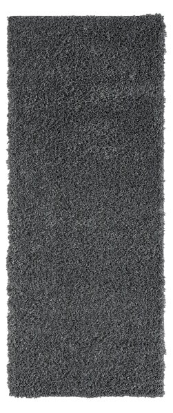 My Flair , Behúň My Shaggy grau, 80x250, šedá, chodba / predsieň