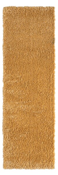 My Flair, Behúň My Shaggy goldgelb, 80x250, žltá, chodba / predsieň