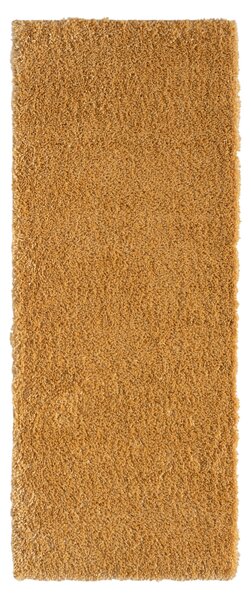 My Flair, Behúň My Shaggy goldgelb, 80x250, žltá, chodba / predsieň