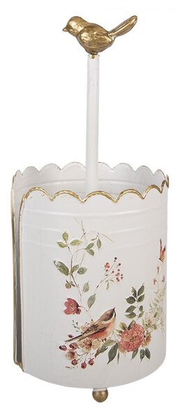 Kovový stojan na kuchynské utierky Battonn - Ø 14*30 cm - Clayre & Eef