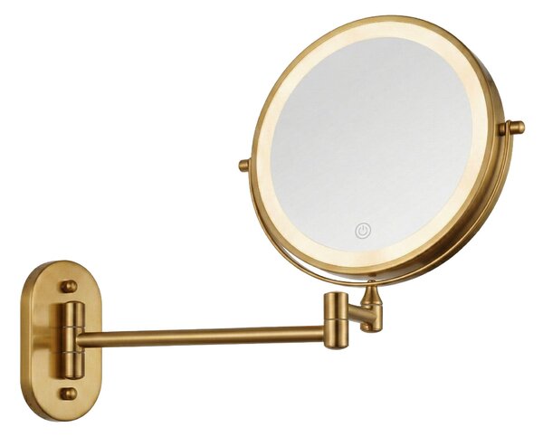 Zrkadlo LED Glow Old Gold