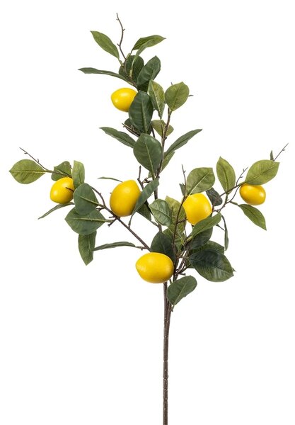 Umelá vetva citróna 95 cm - 91 - 120 cm