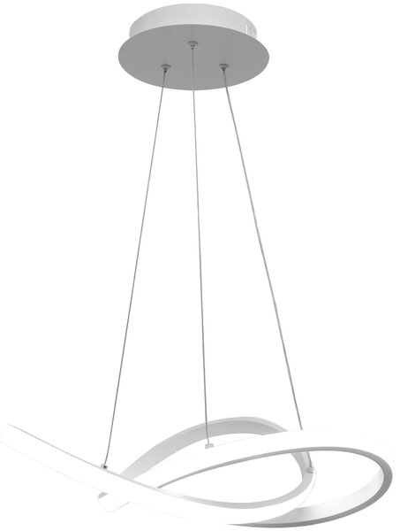 Toolight - LED stropné svietidlo + diaľkový ovládač APP392-CP, biela, OSW-06908