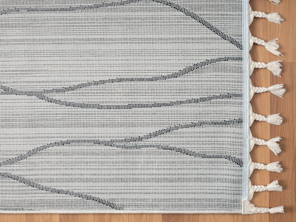 My Flair , Behúň Moroccan Serenity CA40082 weiß, 80x250, čiernobiela, obývacia izba