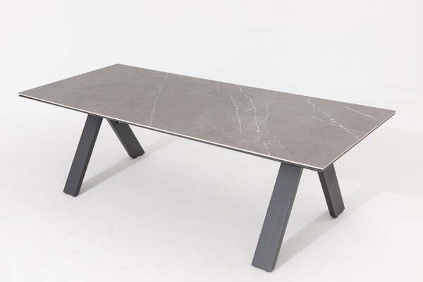 Doppler NOVA - záhradný hliníkový stôl 240 x 100 x 73,5 cm - Tovar s drobnou vadou (N588)