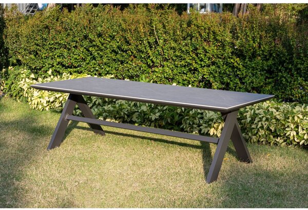 Doppler NOVA - záhradný hliníkový stôl 240 x 100 x 73,5 cm - Tovar s drobnou vadou (N588)