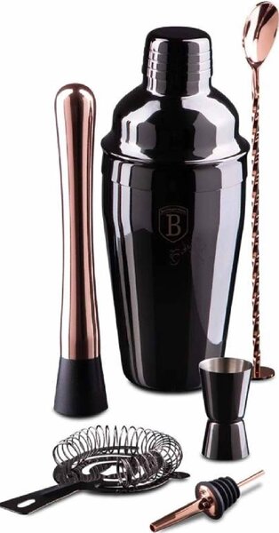 BerlingerHaus Barmanská sada BH-8545 6 ks Black Rose