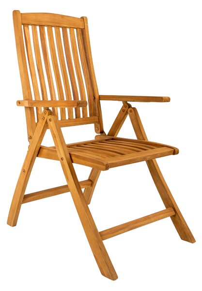 Doppler TAMAN DORSET FSC® teak polohovacie záhradné kreslo Doppler
