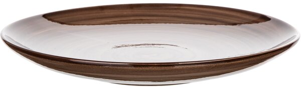 Banquet Súprava 6 plytkých tanierov Palas 27 cm, hnedá